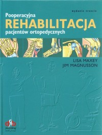 Pooperacyjna rehabilitacja pacjentów - okładka książki