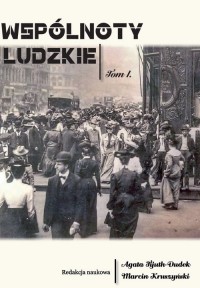 Wspólnoty ludzkie - okładka książki