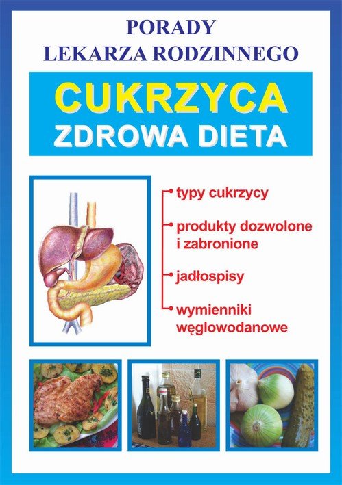 Cukrzyca. Zdrowa dieta. Porady - okłakda ebooka