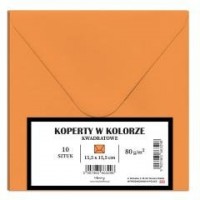 Koperty KW pomarańczowe 10szt - zdjęcie produktu