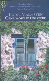 Cena wody w Finistere - okładka książki