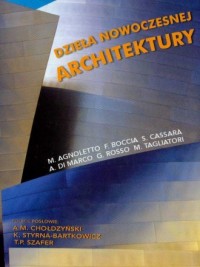 Dzieła nowoczesnej architektury - okładka książki