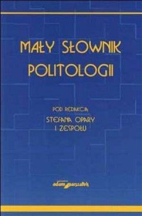 Mały słownik politologii - okładka książki