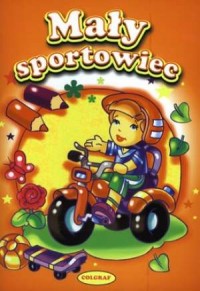 Mały sportowiec - okładka książki
