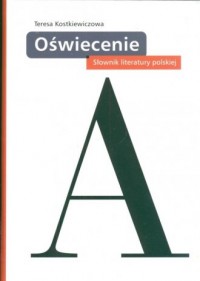Słownik literatury polskiej. Oświecenie - okładka książki