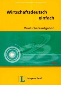 Wirtschaftsdeutsch einfach - okładka książki