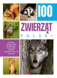 100 najciekawszych zwierząt Polski - okładka książki