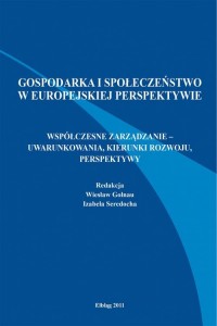 Gospodarka i społeczeństwo w europejskiej - okłakda ebooka