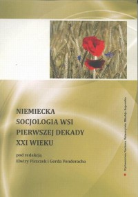 Niemiecka socjologia wsi początku - okłakda ebooka