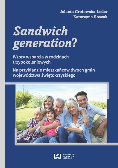 Sandwich generation? Wzory wsparcia - okłakda ebooka