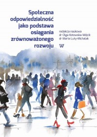 Społeczna odpowiedzialność jako - okłakda ebooka