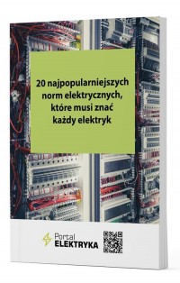 20 najpopularniejszych norm elektrycznych, - okładka książki
