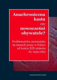 Anachroniczna kasta czy nowocześni - okłakda ebooka