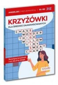 Angielski Krzyżówki dla średnio - okładka podręcznika
