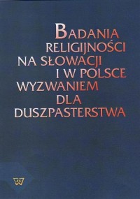 Badania religijności na Słowacji - okłakda ebooka