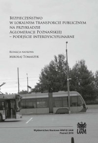 Bezpieczeństwo w lokalnym transporcie - okłakda ebooka