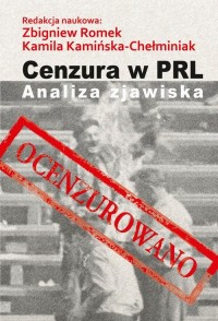 Cenzura w PRL. Analiza zjawiska. - okłakda ebooka
