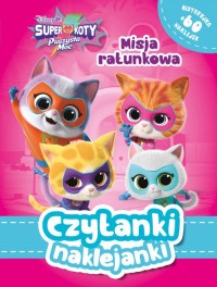 Czytanki naklejanki. Misja ratunkowa. - okładka książki