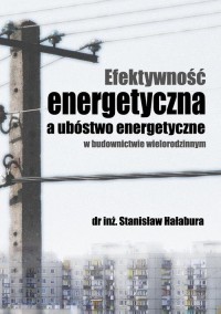 Efektywność energetyczna a ubóstwo - okłakda ebooka