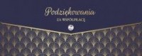 Karnet Lux Podziękowania za współpracę - zdjęcie produktu