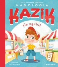 Kazik się zgubił - okładka książki