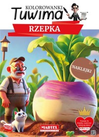 Kolorowanki Tuwima. Rzepka z naklejkami - okładka książki
