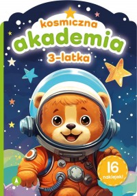 Kosmiczna akademia 3-latka - okładka książki