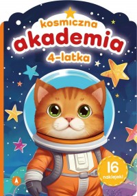 Kosmiczna akademia 4-latka - okładka książki