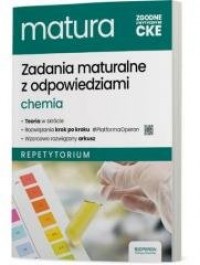 Matura 2025 Chemia Repetytorium - okładka podręcznika