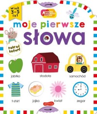 Moje pierwsze słowa. Akademia mądrego - okładka książki