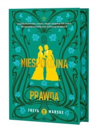Niespokojna prawda barwione brzegi - okładka książki