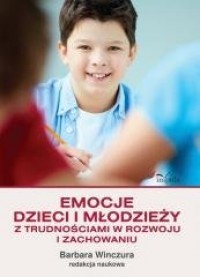 Emocje dzieci i młodzieży z trudnościami - okładka książki