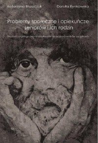 Problemy społeczne i opiekuńcze - okłakda ebooka