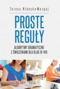 Proste reguły. Algorytmy gramatyczne - okładka podręcznika