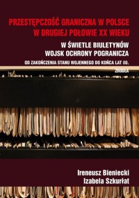 Przestępczość graniczna na polskim - okłakda ebooka