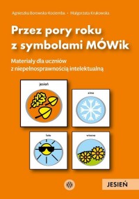 Przez pory roku z symbolami MÓWik - okładka książki