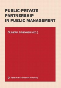 Public-private partnership in public - okłakda ebooka
