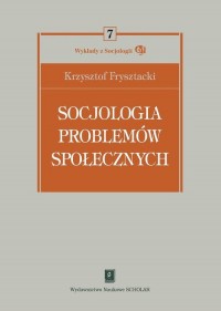 Socjologia problemów społecznych - okłakda ebooka