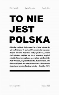 To nie jest Polska - okłakda ebooka
