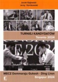 Turniej kamdydatów Toronto 2024 - okładka książki