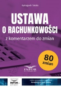 Ustawa o rachunkowości z komentarzem - okładka książki