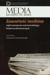 Zawartość mediów. czyli rozważania - okłakda ebooka
