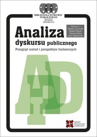 Analiza dyskursu publicznego - okłakda ebooka