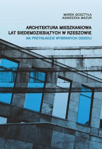 Architektura mieszkaniowa lat siedemdziesiątych - okłakda ebooka