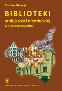 Biblioteki mniejszości niemieckiej - okłakda ebooka