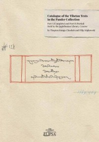 Catalogue of the Tibetan Texts - okłakda ebooka