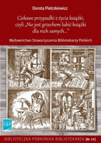 Ciekawe przypadki z życia książki, - okłakda ebooka