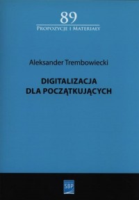 Digitalizacja dla początkujących - okłakda ebooka