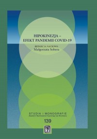 Hipokinezja – efekt pandemii COVID-19 - okłakda ebooka
