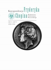 Korespondencja Fryderyka Chopina - okłakda ebooka